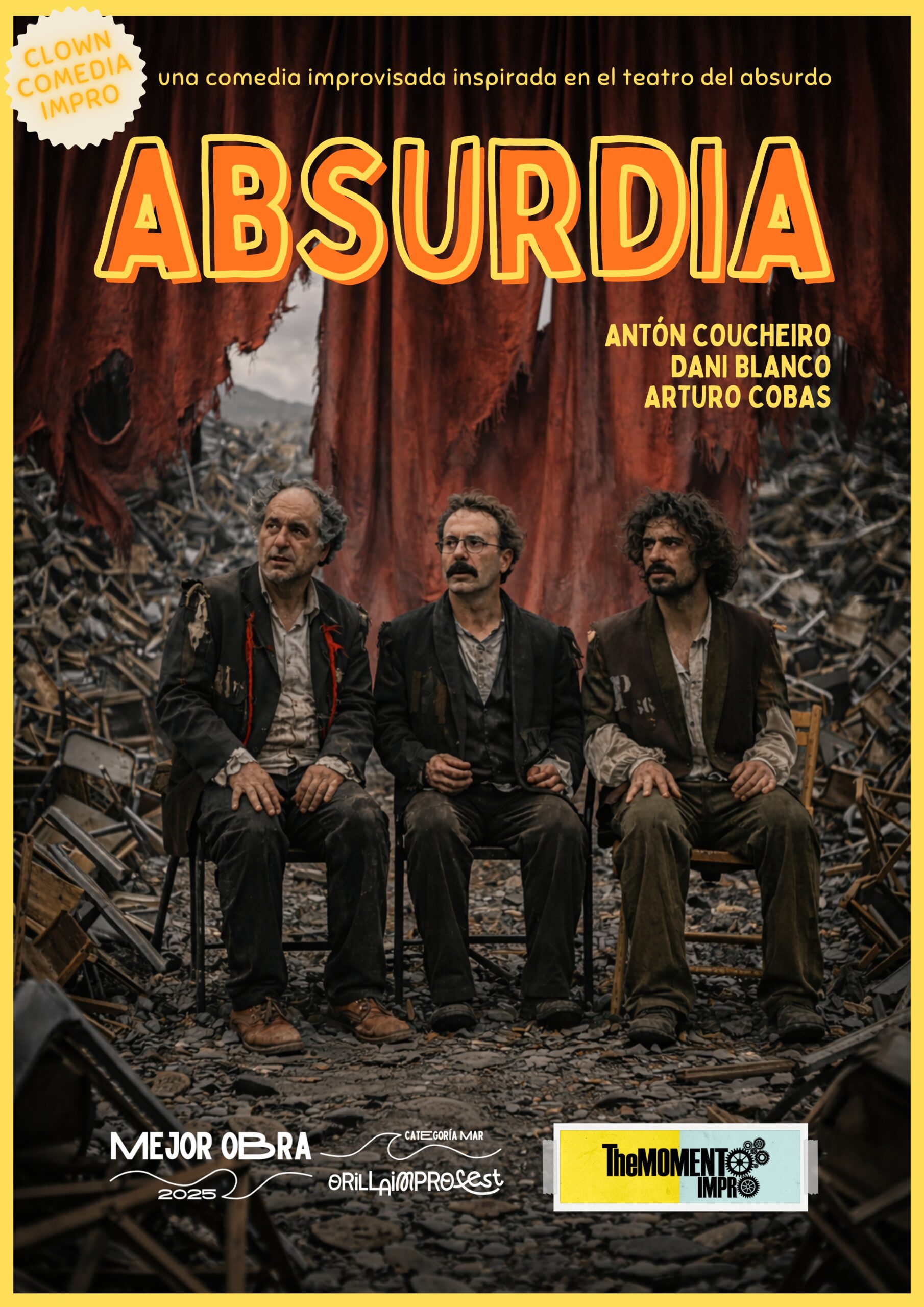 Cartaz The Momento Impro - Espontâneo